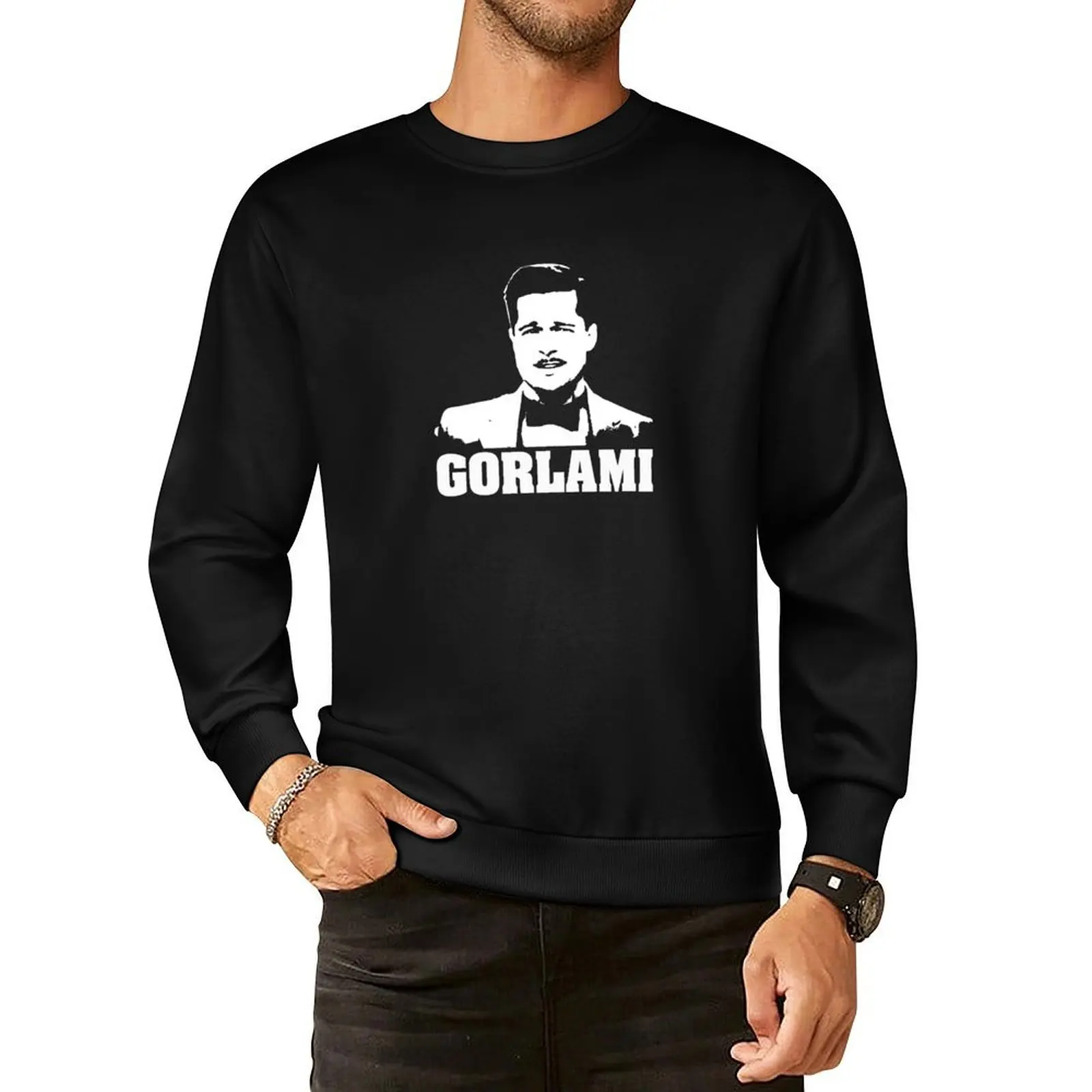 

Inglorious Basterds Aldo Raine Gorlami Tshirt Pullover Hoodie men's winter sweater hooded shirt tracksuits sweatshirt for men