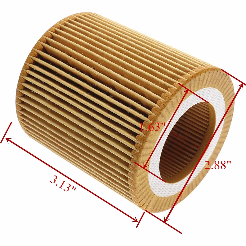 For BMW HU816X Oil Filter for 320i 328i 335i 528i 535i X1 X3 X4 X5 X6 Z4 M2 2006-2020 L4 2.0L 3.0L Engine Compatibility