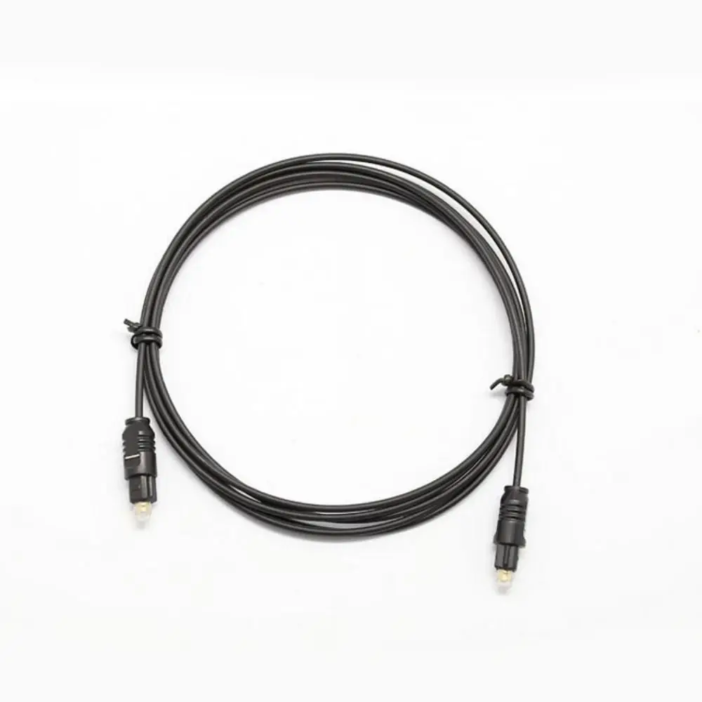 Sturdy Audio Frequency Digit Coaxial Wire Speaker Cable Optical Fiber Audio Connection Cord Fiber Cable Optic Audio Cable