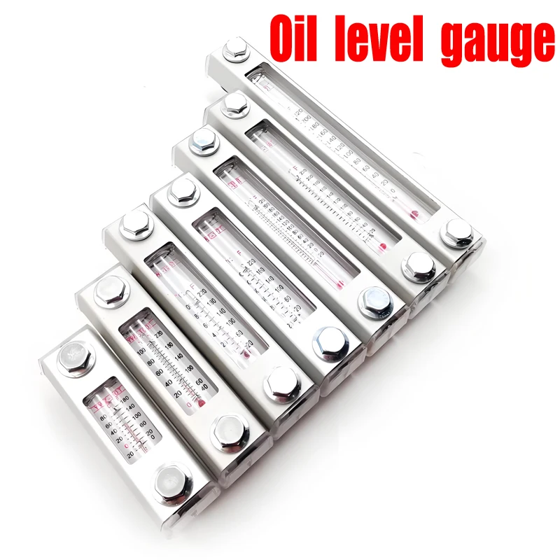 

YWZ-76 80 100 125 150-500 Oil Level Meter Oil Liquid Level Gauge Transparent Intuitive Display Good Sealing Accurate Measurement