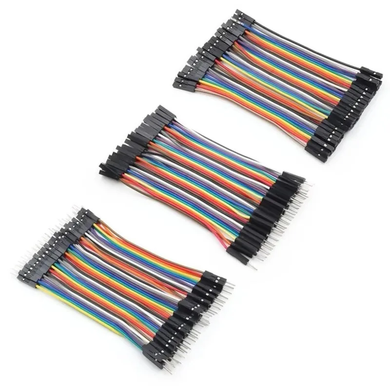 120pin 10cm 20cm 30cm linha de dupont, macho para macho + fêmea para macho e fêmea para fêmea, jumper dupont para arduino diy kit