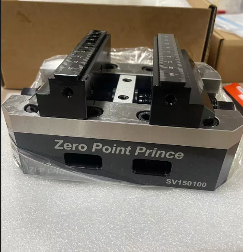 Self-centering vise SV150100 CNC machining center four-axis five-axis precision concentric fixture