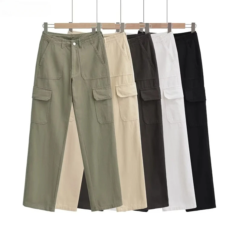 

2024 Summer New Product Five Color Loose Straight Leg Casual Pants