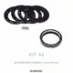 

QHYCCD set adapter ring A2 Canon EF bayonet for QHY294M CFW3M-US