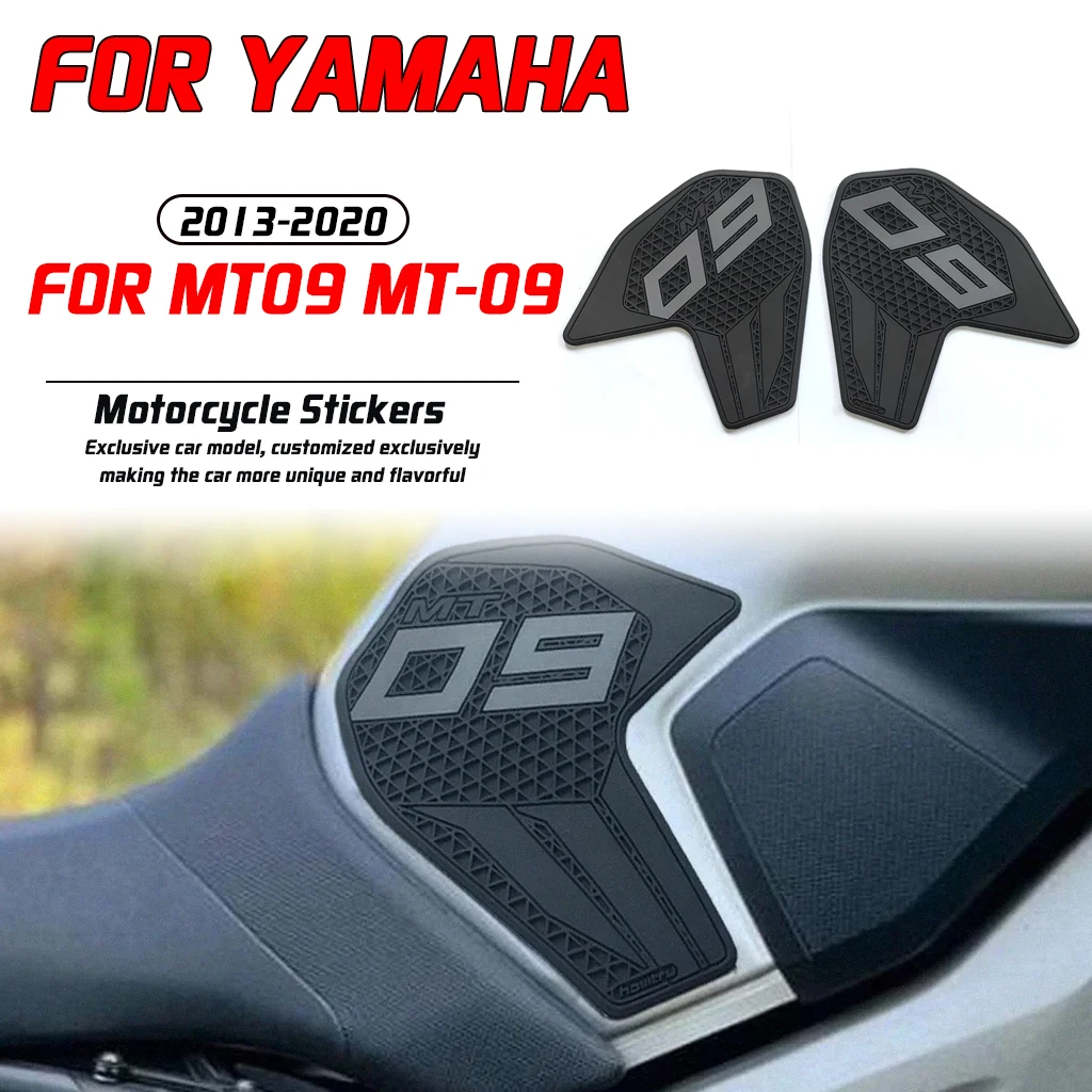 

For Yamaha MT09 MT-09 2013-2020 motorcycle modification leg grip side fuel tank pad PVC sticker