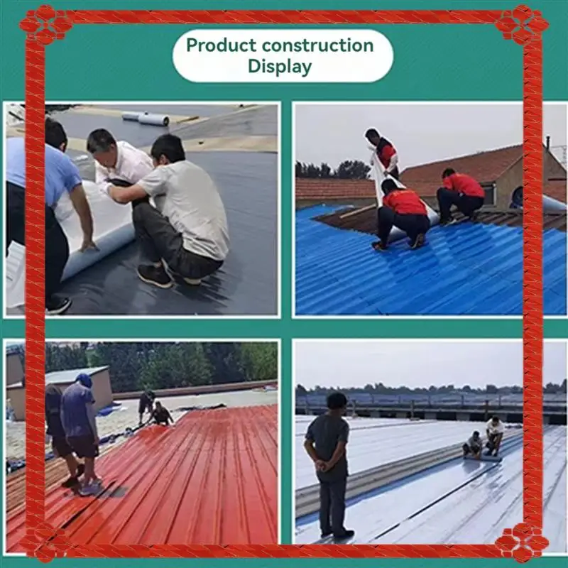 Consegna in 24 ore 2 Rotoli 10Mx20cm Nastro isolante termico impermeabile Tetto Strumento di riparazione a tenuta stagna Resistenza alle crepe della parete Autoadesivo