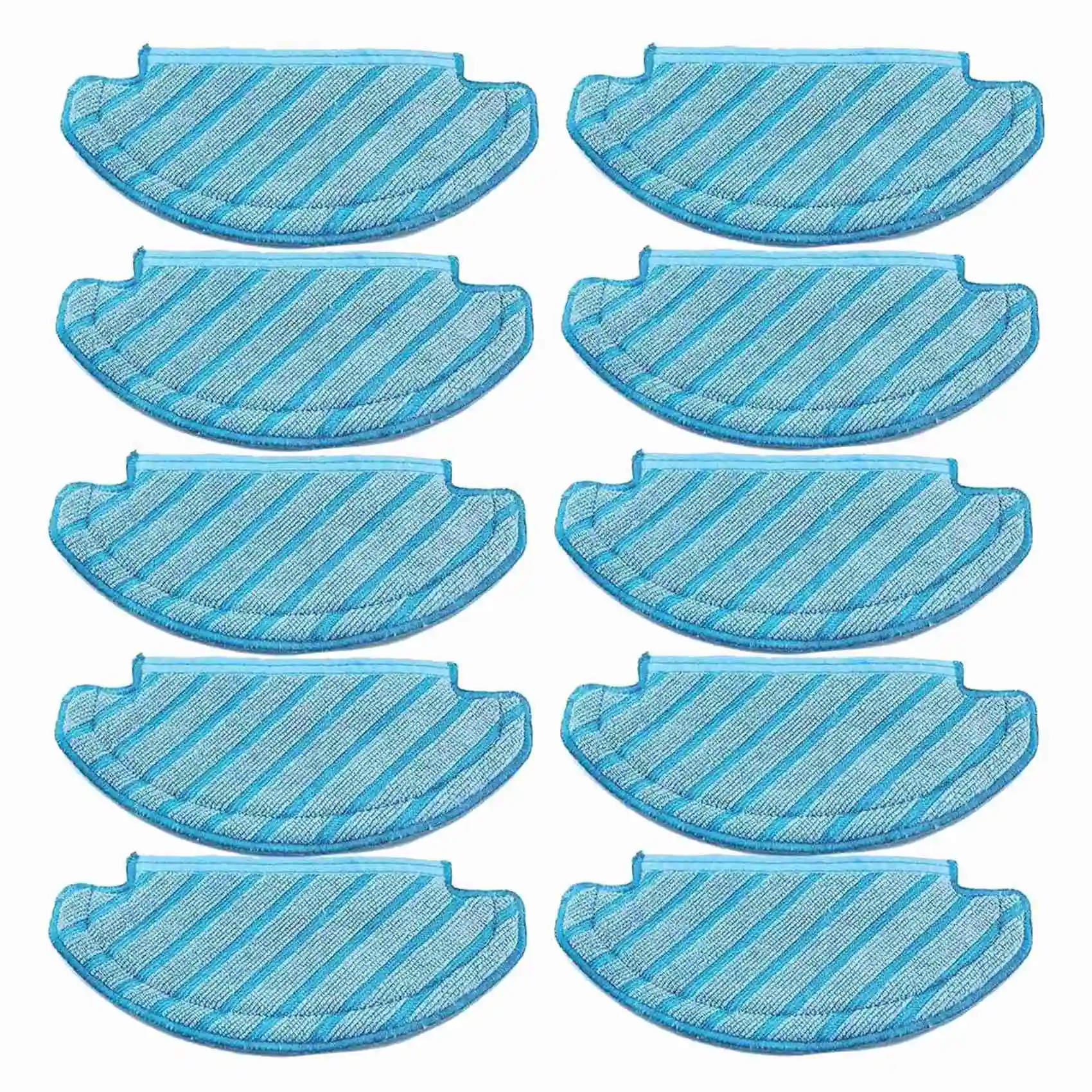 10Pcs Mop Cloths Cleaning Pads Compatible with Ecovacs Deebot Ozmo T8 AIVI T8 Max T8 T8+ Series/ T9 Vacuum Cleaner Parts