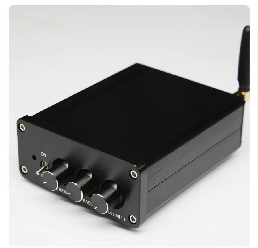 ZY-20A Dual Core Power Amplifier High-power 100W x2 Hifi Digital Bluetooth 5.0 with Treble Bass Control Home Audio