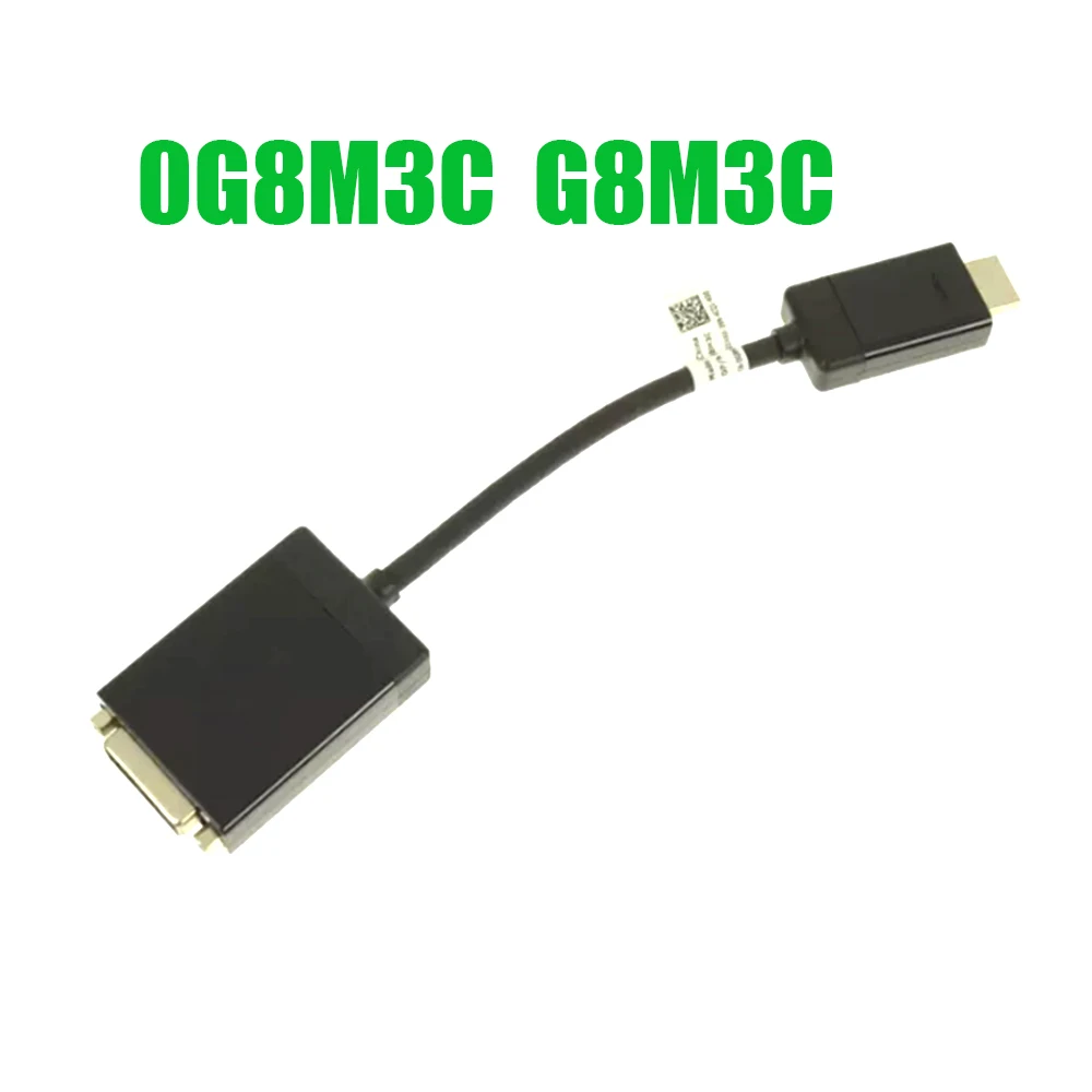 

HDMI to DVI Display Dongle Cable For DELL 0G8M3C G8M3C