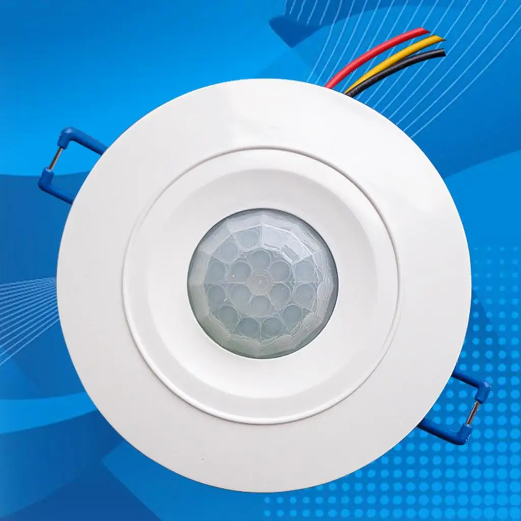 360 ° auto infrared presence motion detector light switch recessed