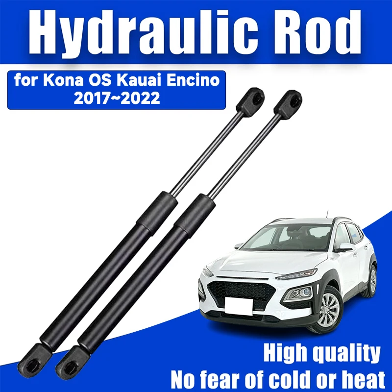 

For Hyundai Kona OS Kauai Encino 2017 2018 2019 2020 2021 2022 Hood Engine Covers Shock Bars Supporting Strut Spring Accessories