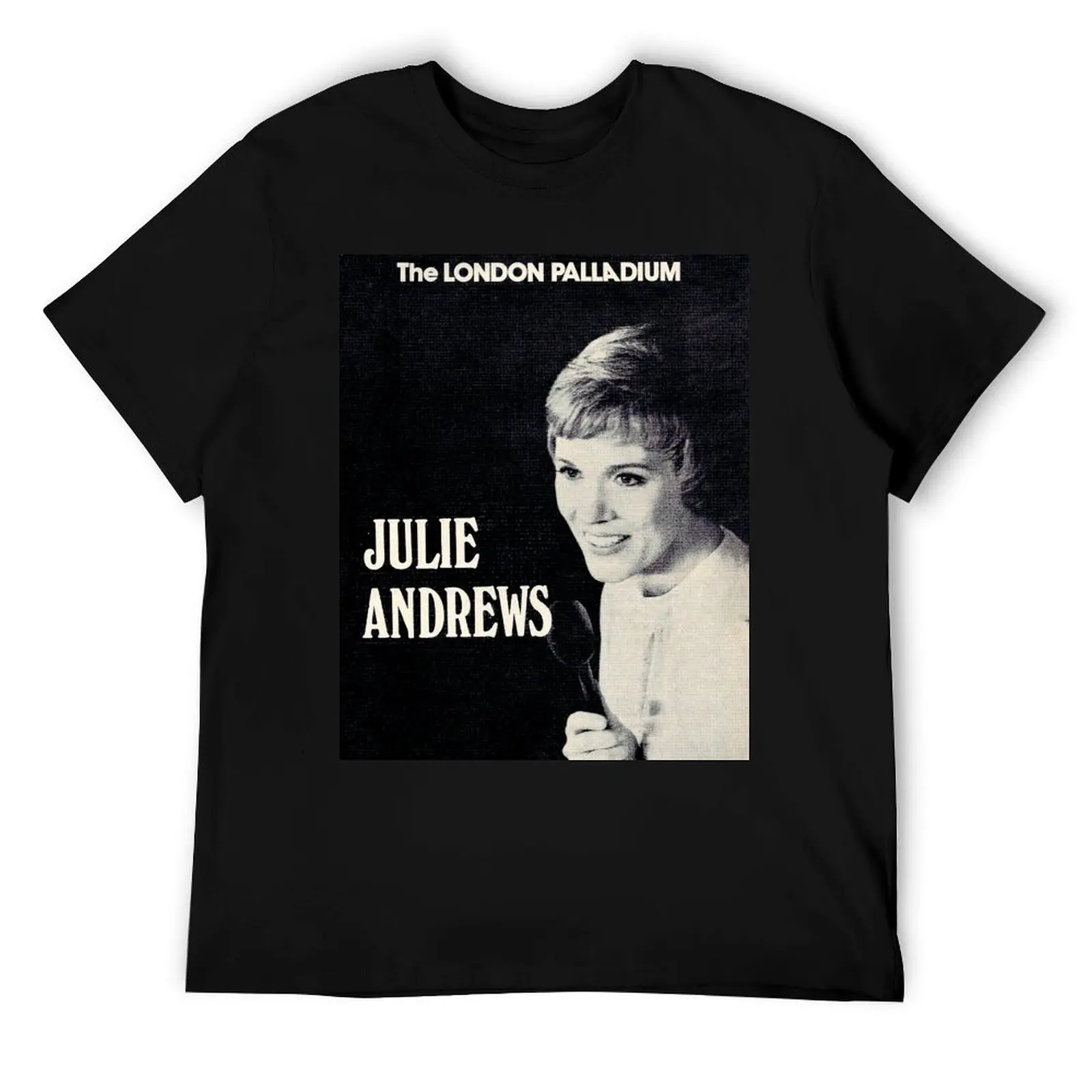 

Julie Andrews Concert Poster T-Shirt printed t shirts for man man tshirt T-Shirt