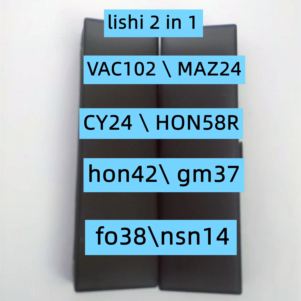 2in 1 Lishi 2 in 1 FO38 MIT8 VAC102 CY24 NSN14 GM37 GM39 HON58R lock HON70reader hy35 hy35r reader maz24 hon42 mit8 hand tools