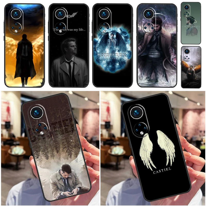 حافظة كاستيل أنجل خارقة للطبيعة لهاتف Honor 200 Magic 7 5 6 Pro Honor X9c X9b X9a X8b X8a X8 X9 50 70 90 Lite غطاء خلفي #1