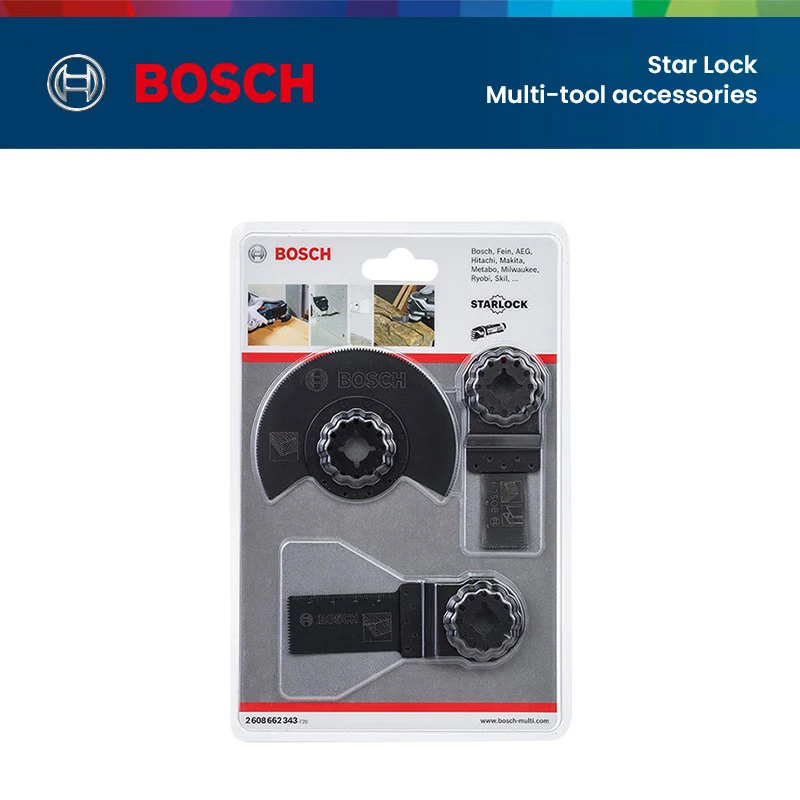 Bosch Starlock Multi Tool Attachments, Compatible with GOP185-LI GOP30-28 GOP12V-28 Oscillating Multicutter