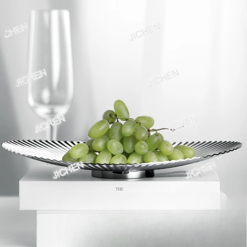 

Light luxury fruit plate ornament Nordic style fashion home snack basin gift
