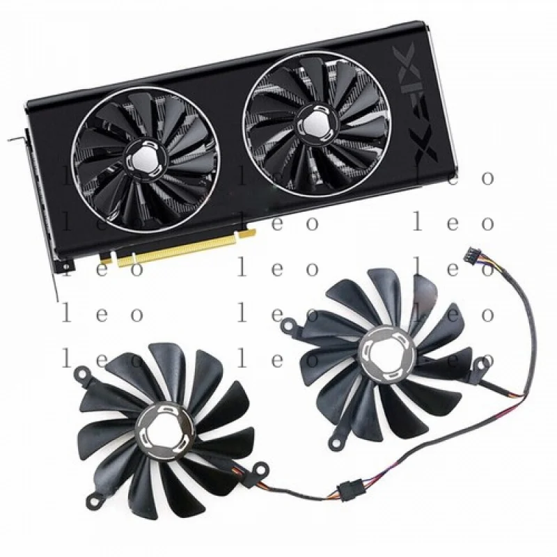 AA   For XFX RX5500 5500XT 5600 5600XT RX5700 5700XT Graphics Cooling Fan CF1010U12S