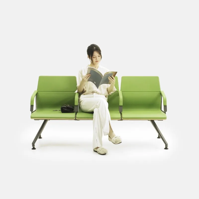 Hospital waiting chair Three-person four-person row chair Station row waiting chair Airport chair, medical furniture