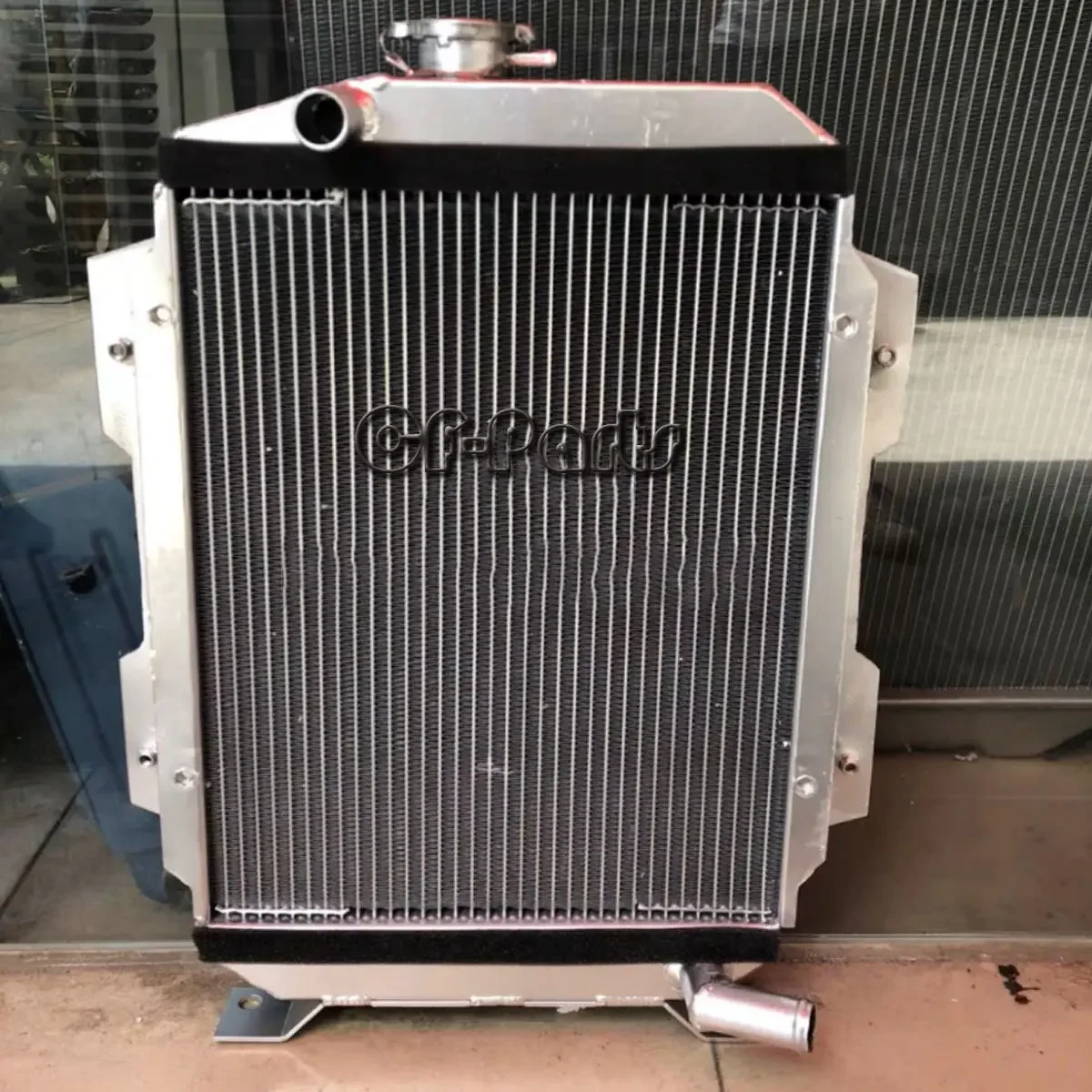 Old Type PC35 Excavator Radiator For Komatsu