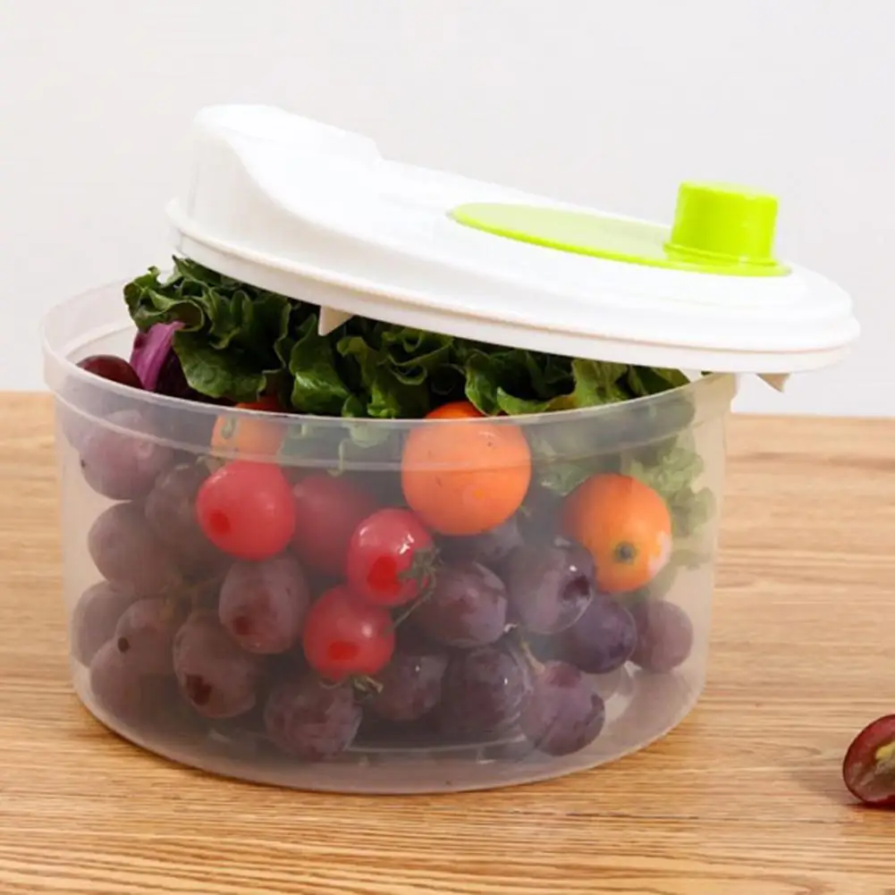 Kitchen Vegetable Dehydrator Vegetable Spinner Salad Cleaner with Drain Basket Lettuce Dryer Mesh Basket Fruit for Quick