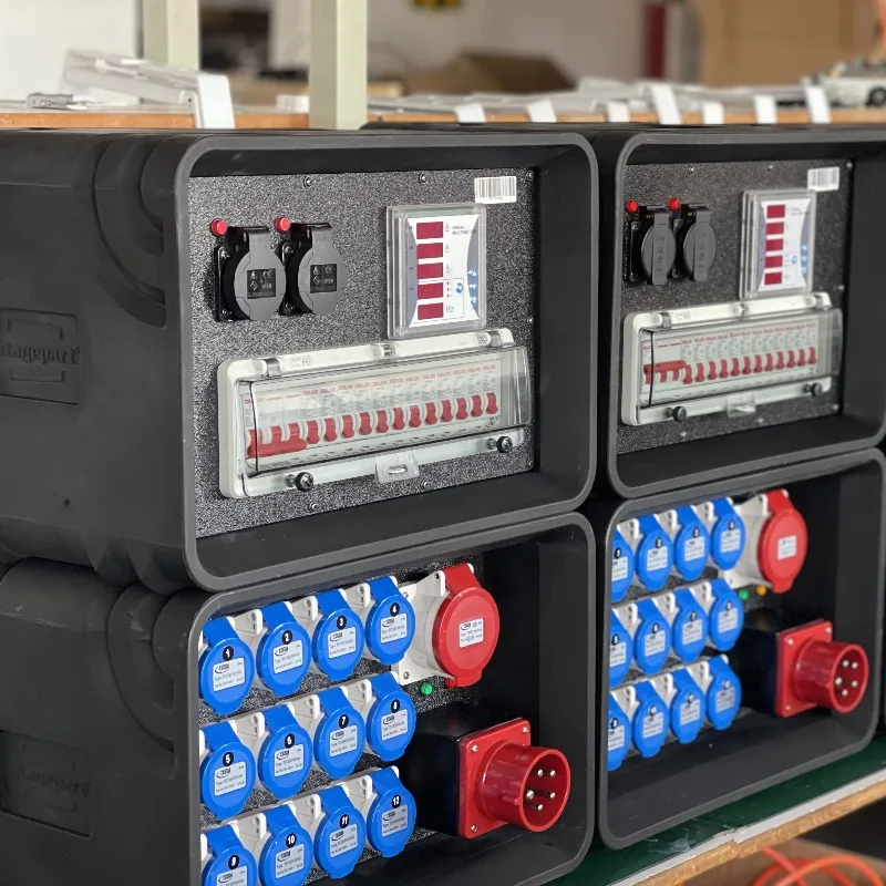 US Type Socket to Socapex 19pin Power Distro Box Electric Equipment for Stage Disco Power Supply by Unbranded