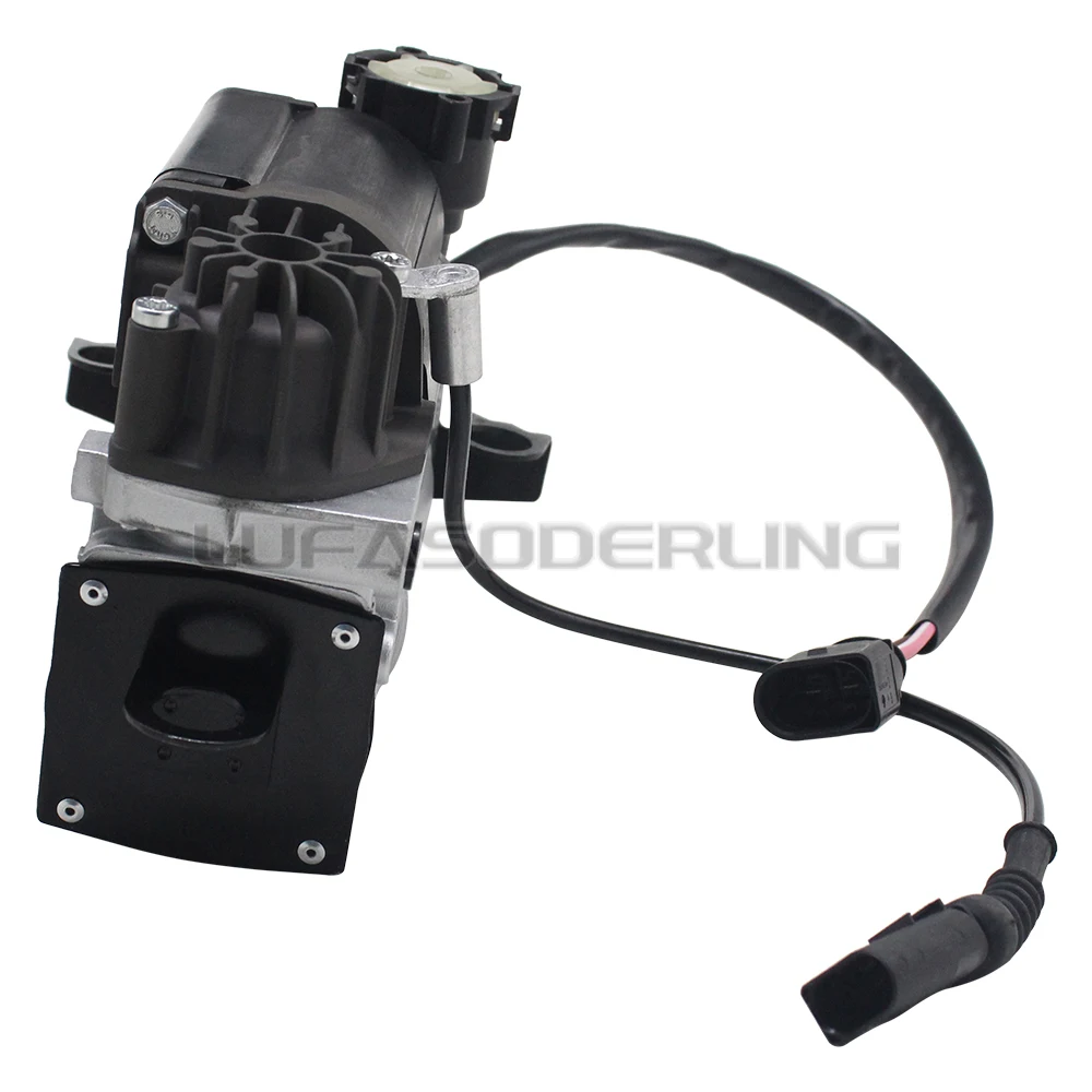 1x Air Compressor Pump With Temperature Control Cable For Audi A6 C5 4B Allroad 4Z7616007A Air Suspension Car Accessories