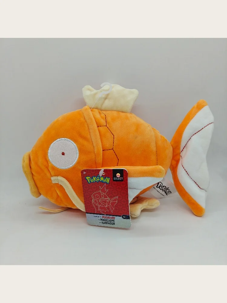 ポケモン ソード＆シールド シャイニー マギカルプ ぬいぐるみ - アニメ風の金色の鯉のぬいぐるみ、お子様の仲間になろう