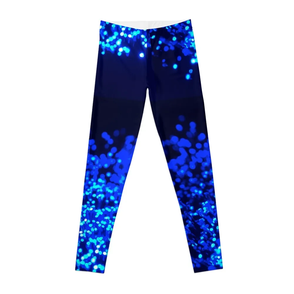 

Fiber Optic Blue Leggings Female legging pants Women's sports pants gym clothing joggers for Womens Leggings