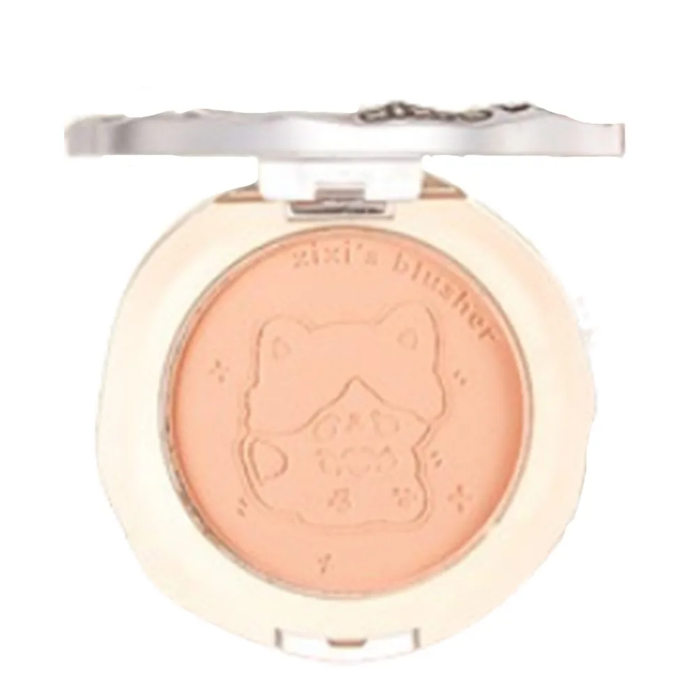 

Face Makeup Cute Doll Blush Palette Radiant Matte Facial Mist Blusher Blendable Portable Cream Blush Cosmetic