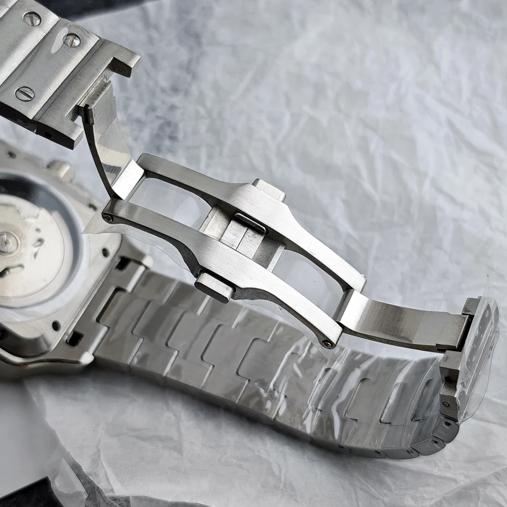 New NH35 Watch Customized Logo Watch Men's Automatic Watch 38mm Stainless Steel Watch NH35 Movement Watch view 6