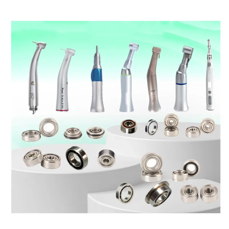 10pcs Stainless steel Handpiece Dental bearing dia 1 1.5 2 2.35 2.38 3 3.175 4 4.76 mm for Electric Nail Drill Grinding machine