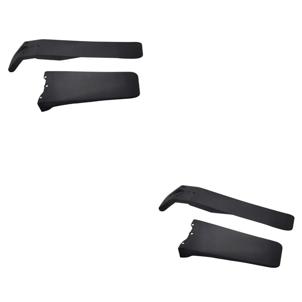 XA6H Contemporary Carbon Look Mud Flaps Fits Numerous Motocross Bike Models