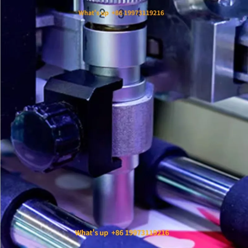 2026 New Condition High Speed Servo Motor Digital Auto Feeding Double Heads Label Die Cutting and Creasing Machine for A3A4 Pape