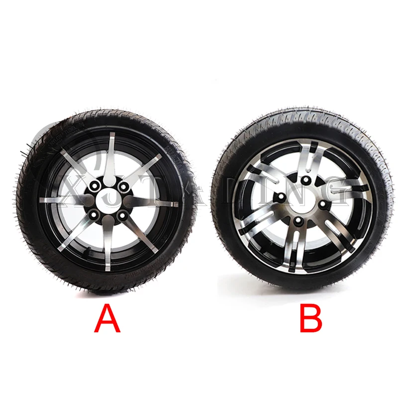 12 inch Front/Rear wheels 205/30-12  235/30-12 vacuum Tyre with alloy hub Fit For ATV UTV Golf Car sightseeing vehicle Quad Bike