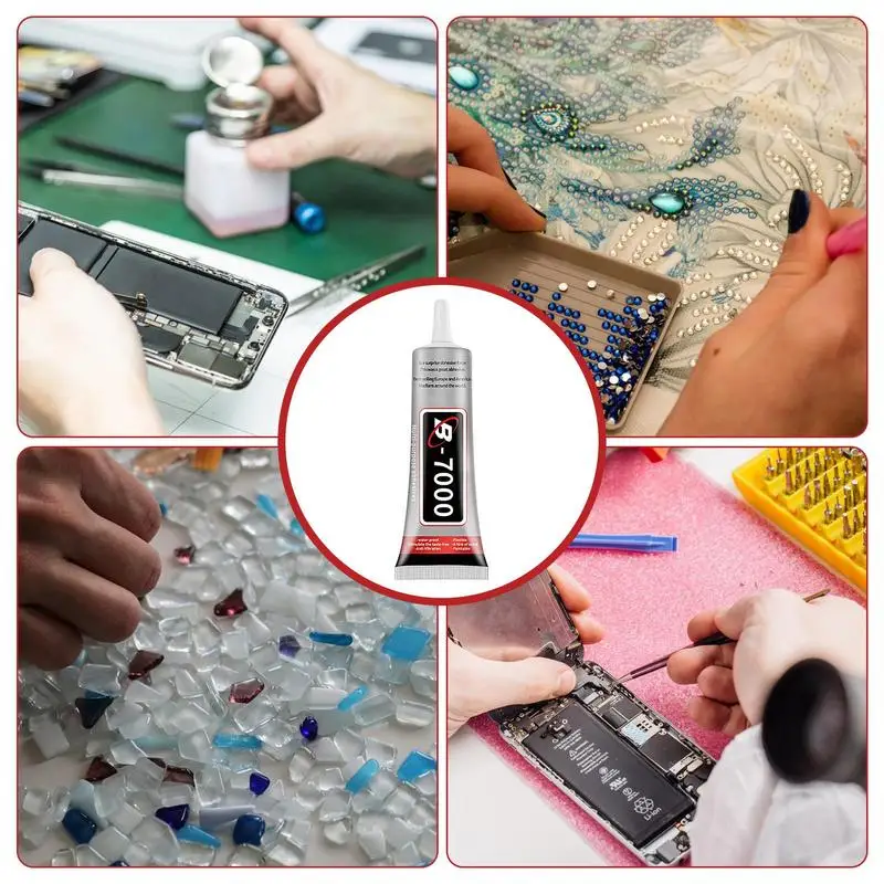 Adhesive Glue For Phone Repair B7000 Mobile Phone Screen Repair Glue Multifunctional Rhinestone and Fabric Adhesive for Phone