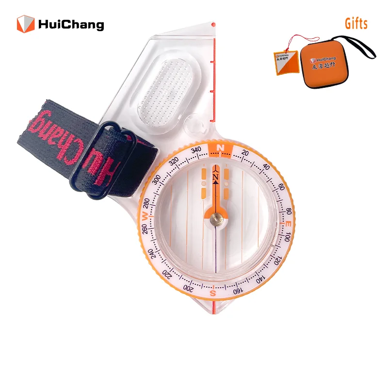 

Новинка 2026 года Huichang Orienteering S620, профессиональный компас, сильная магнитная нескользящая ручка для карт, профессиональная масштабная линейка для студенческих гонок и Ou