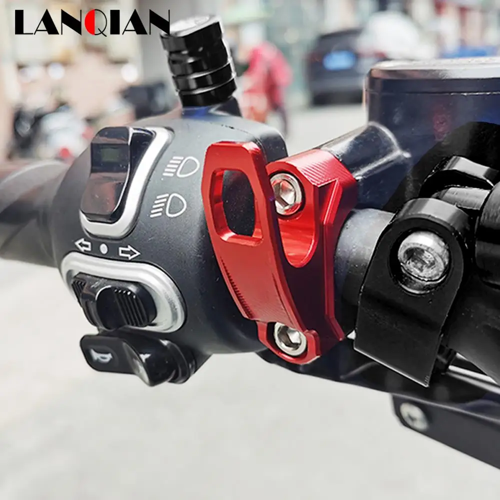 

FOR KAWASAKI ZX14R ZZR600 Motorbike Luggage Helmet Double Handlebar Hook Mount Scooter Hanger Carry Easy Install Storage Holder