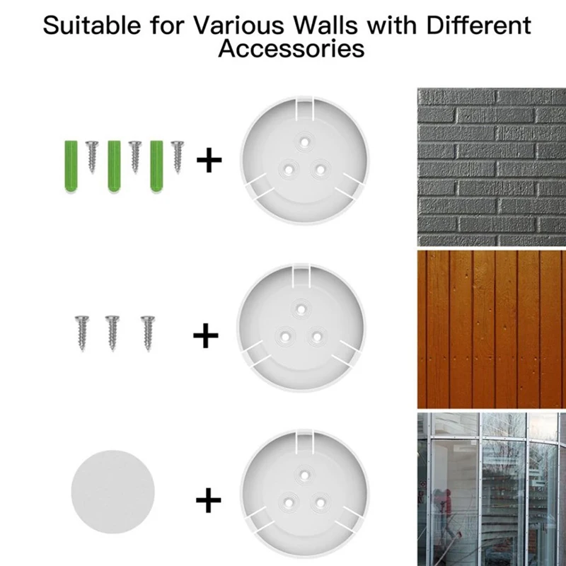 1 Set 360 Degree Rotating Bracket Holder Wall Mount 1080P Home Camera For Indoor YI Home Security Camera