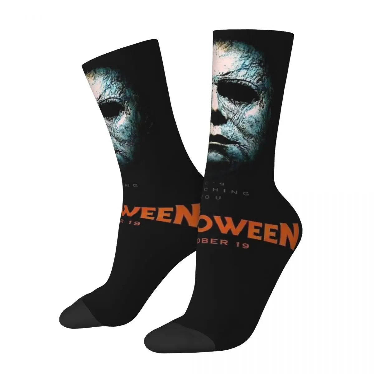 

Casual Horror Film Halloween Michael Myers Knife cosy Unisex Socks Running Happy Socks Street Style Crazy Sock