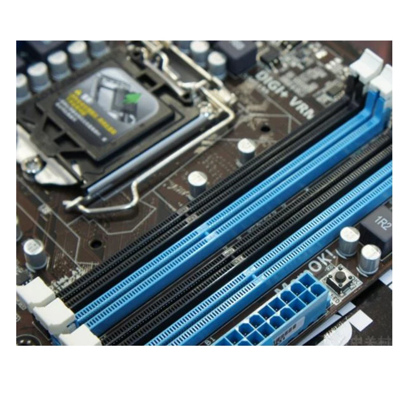 オリジナルのデスクトップマザーボード,Intel,h77,P8H77-V le,lga 1155,ddr3,32gb,usb 2.0,sata2