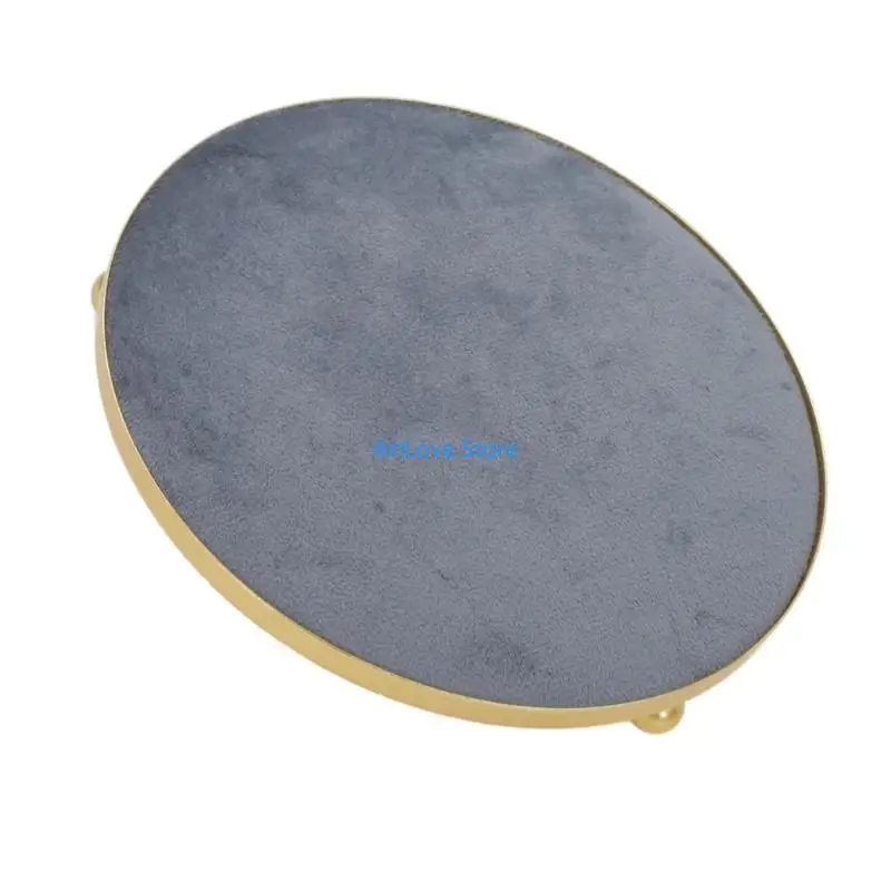 

T4MD Portable Jewelry Holder Combining Metal Durability and Flocking Softness
