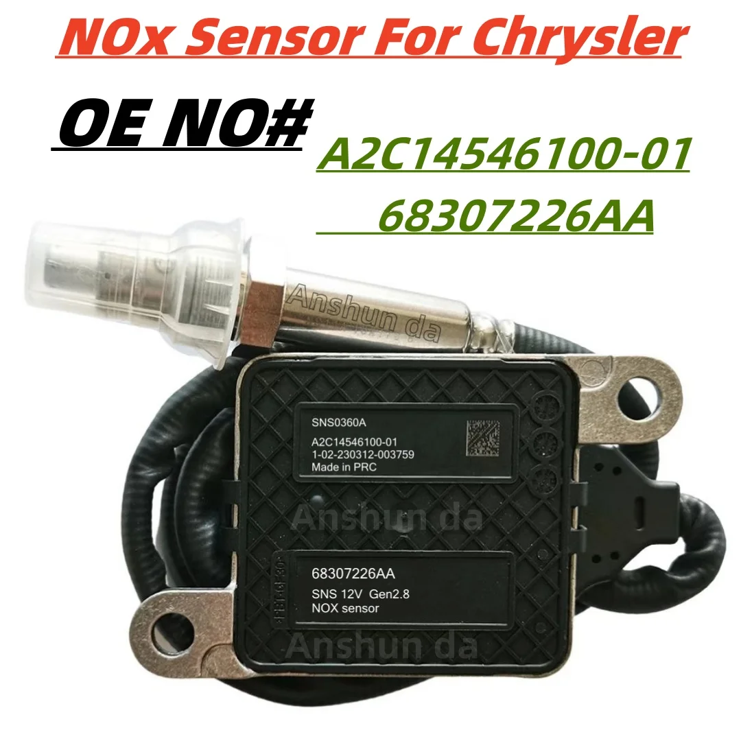 NOX Nitrogen Oxide Sensor 68307226AA 12V For Dodge RAM2500 3500 4500 5500 6.7L Cummins Diesel Exhaust SCR