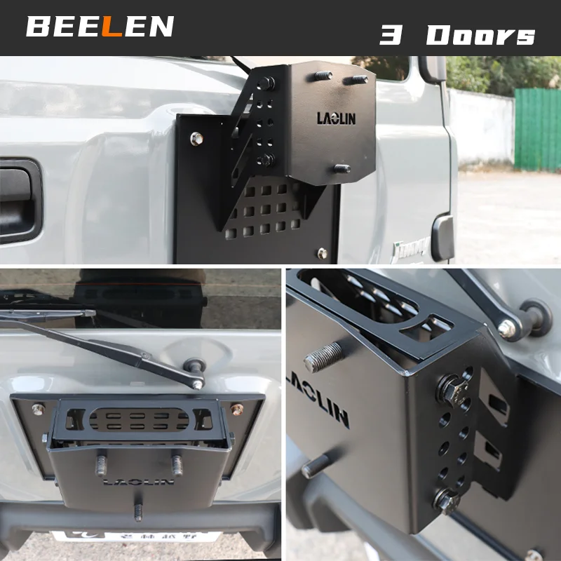 

New Innovation Spare Tire Lift Bracket Spare Tire Riser Mount Adjustable Lift Kit For Jimny Accessories JB64 JB74 3 door 5 door