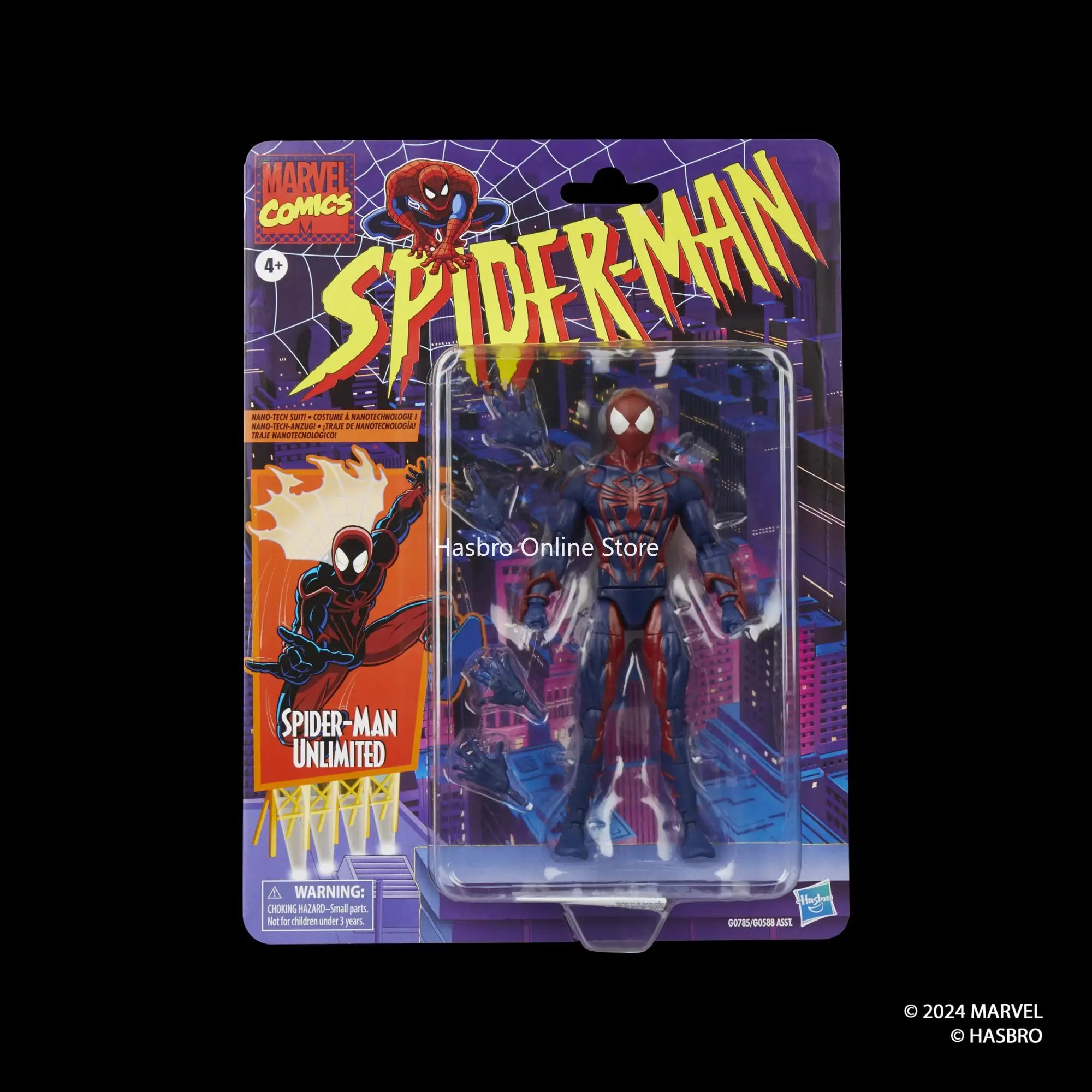 Hasbro Spider-Man Marvel Legends Series Unlimited, Retro Comics Collectible  6-Inch Scale Action Figure for Birthday Gift G0785 - AliExpress, image size:2000x2000
