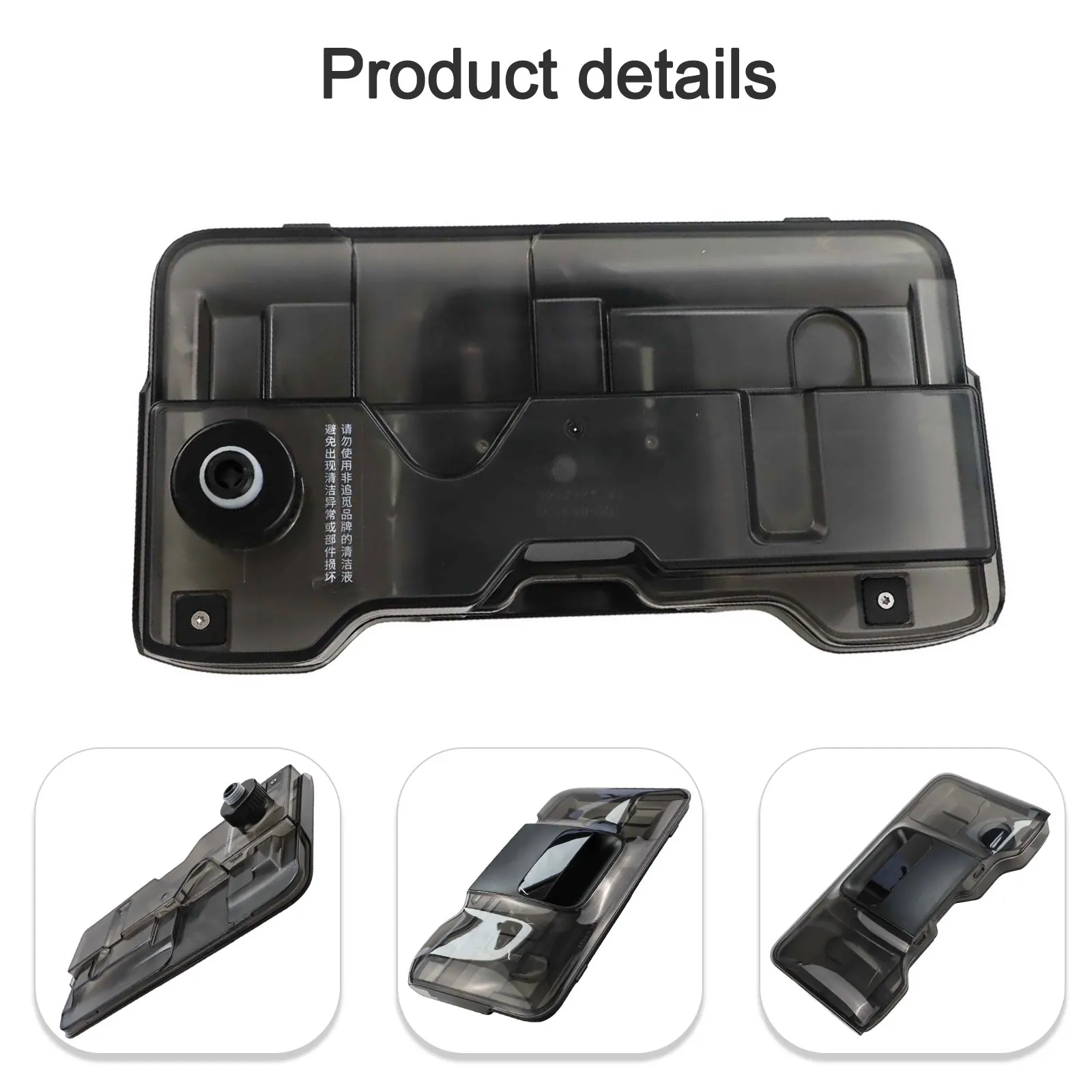 1/2pcs Serbatoio dell'acqua per H15Pro Robot aspirapolvere umido/secco Strumenti di pulizia per la casa Pezzi di ricambio del serbatoio dell'acqua di ricambio