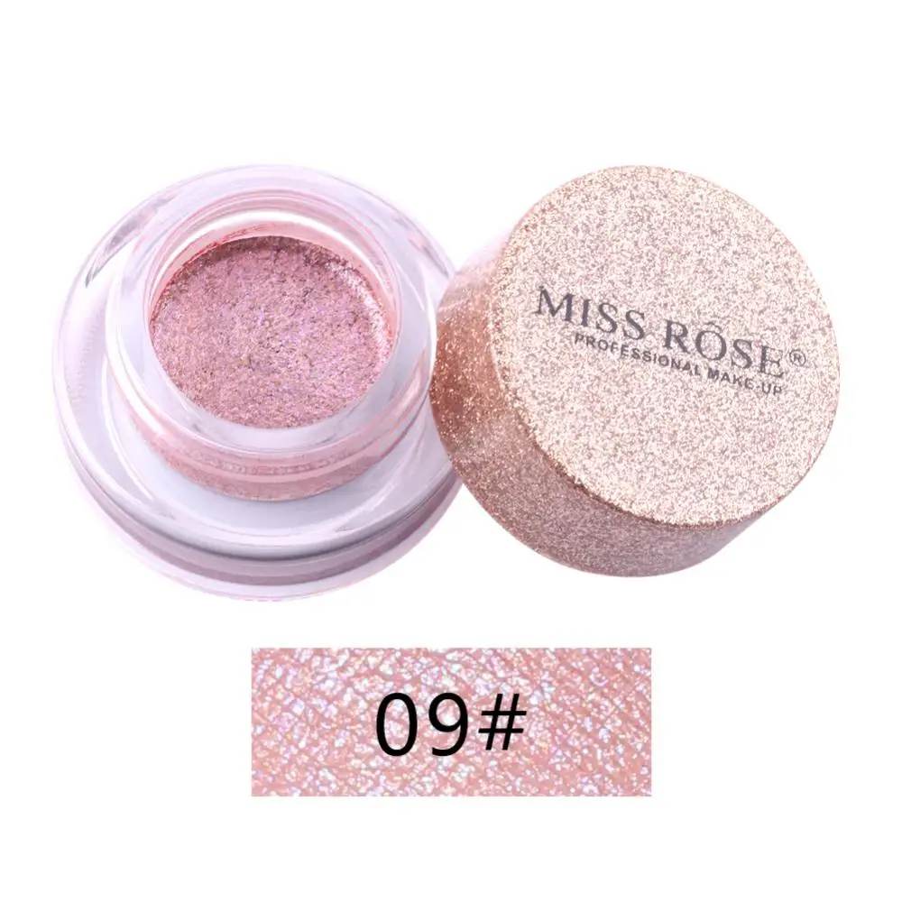 Mermaid Highlight Eye Shadow Cream Metallic Pigment Glitter Bright Matte Shimmer Long Lasting Eyeshadow Makeup Pallete TSLM1