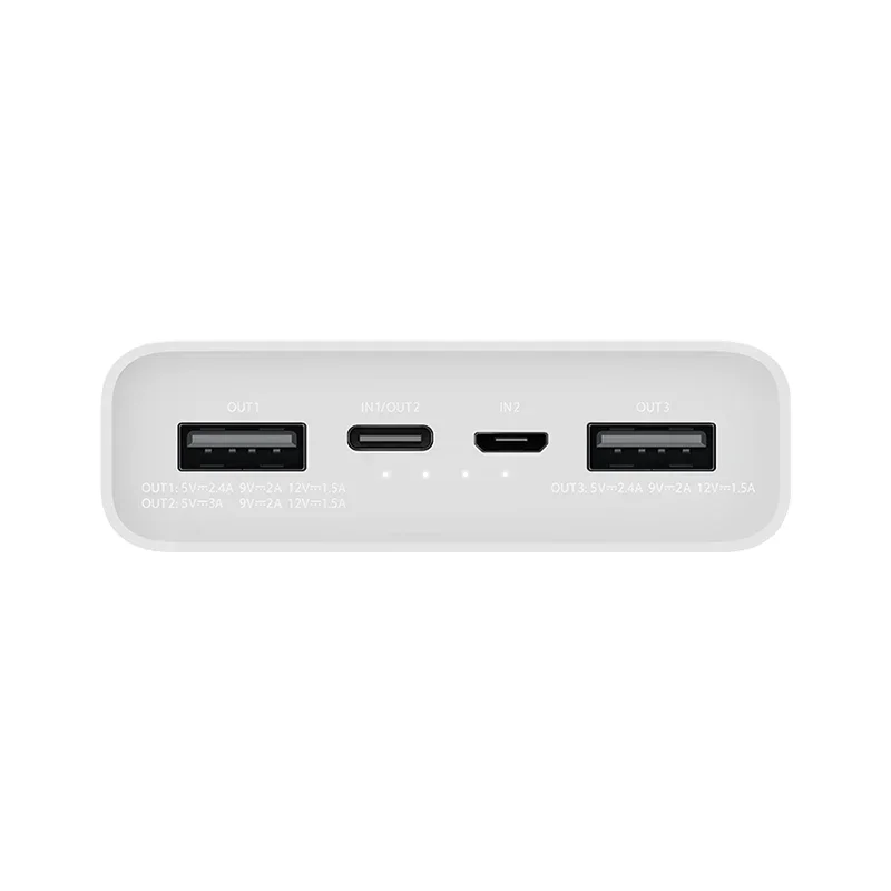 Xiaomi Power bank 20000mAh 3 PLM18ZM 18W 2 vie ricarica rapida USB C Mi Powerbank 20000 batteria esterna portatile per xiaomi 14 13