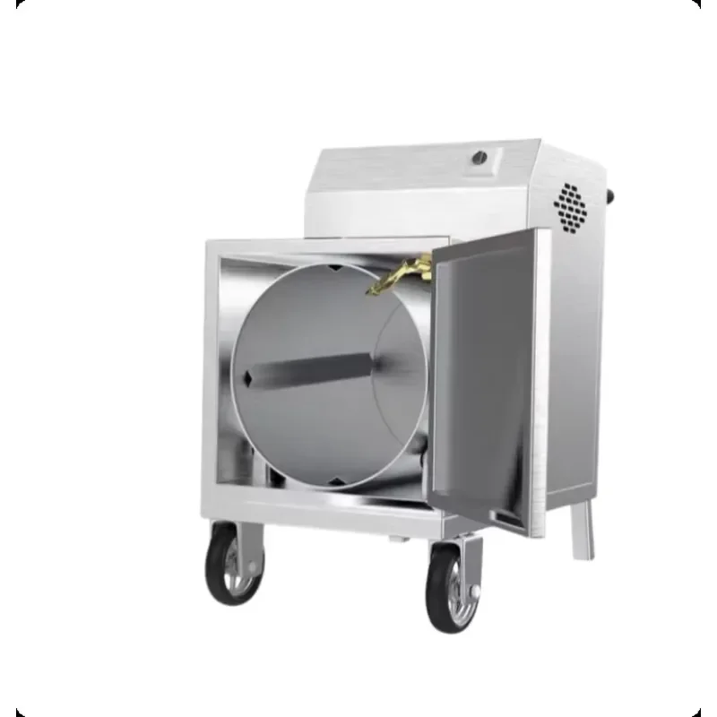 Commercial Roller Washing Machine High Capacity Automatic Stainless Steel Barbecue Skewer Cleaning view 2