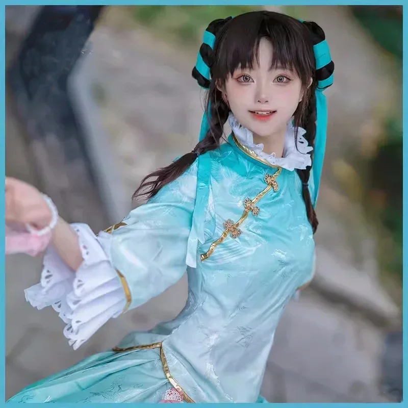 Jogo Honra dos Reis Xishi Cosplay Traje para Mulheres, Hanfu, Cheongsam, Terno de Saia, Dia das Bruxas, Festa de Carnaval, Role Play Outfit