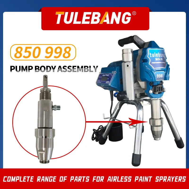 High Pressure Airless Sprayer Accessories 850 998 Pump Body Assembly Kit Universal Painting Tools & Accessories